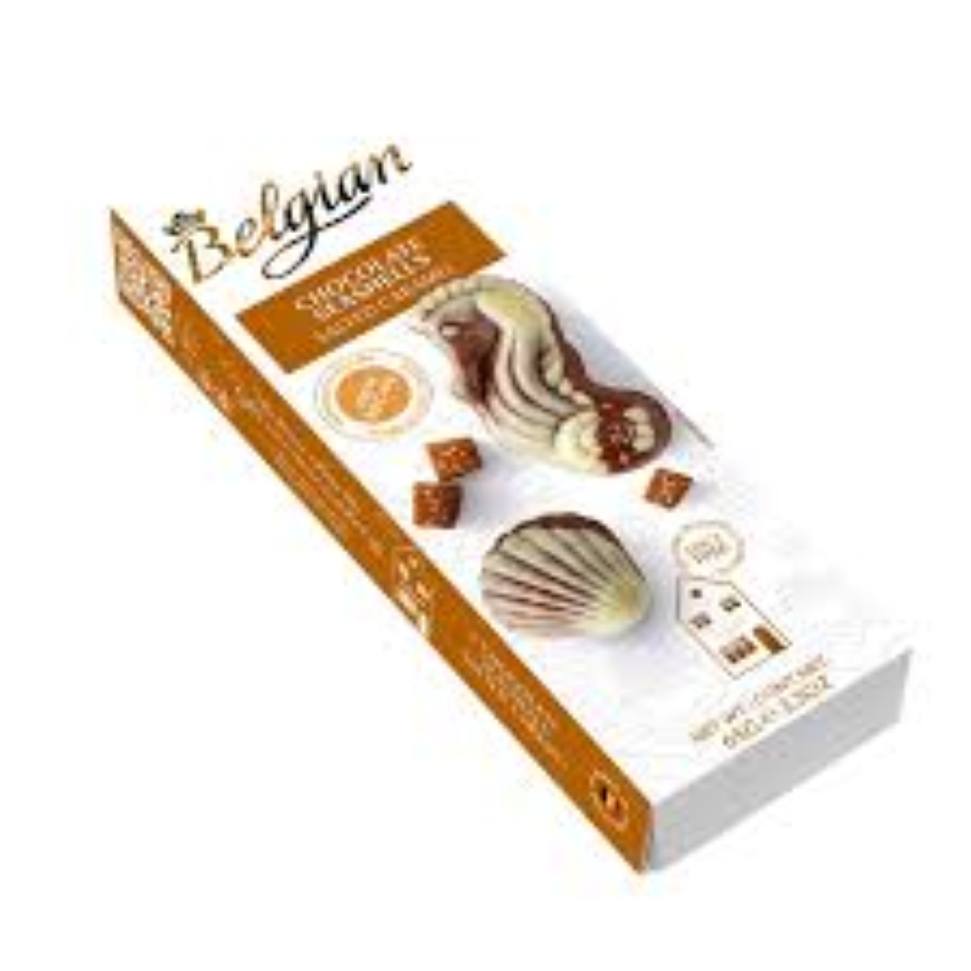 THE BELGIAN CARAMEL FLAV.SEASHELLS 65G